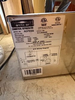 Arctic Air Refrigerated Countertop Prep Unit