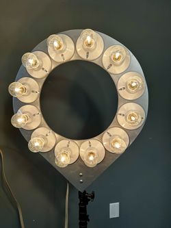 Photography ring lights and tripod
