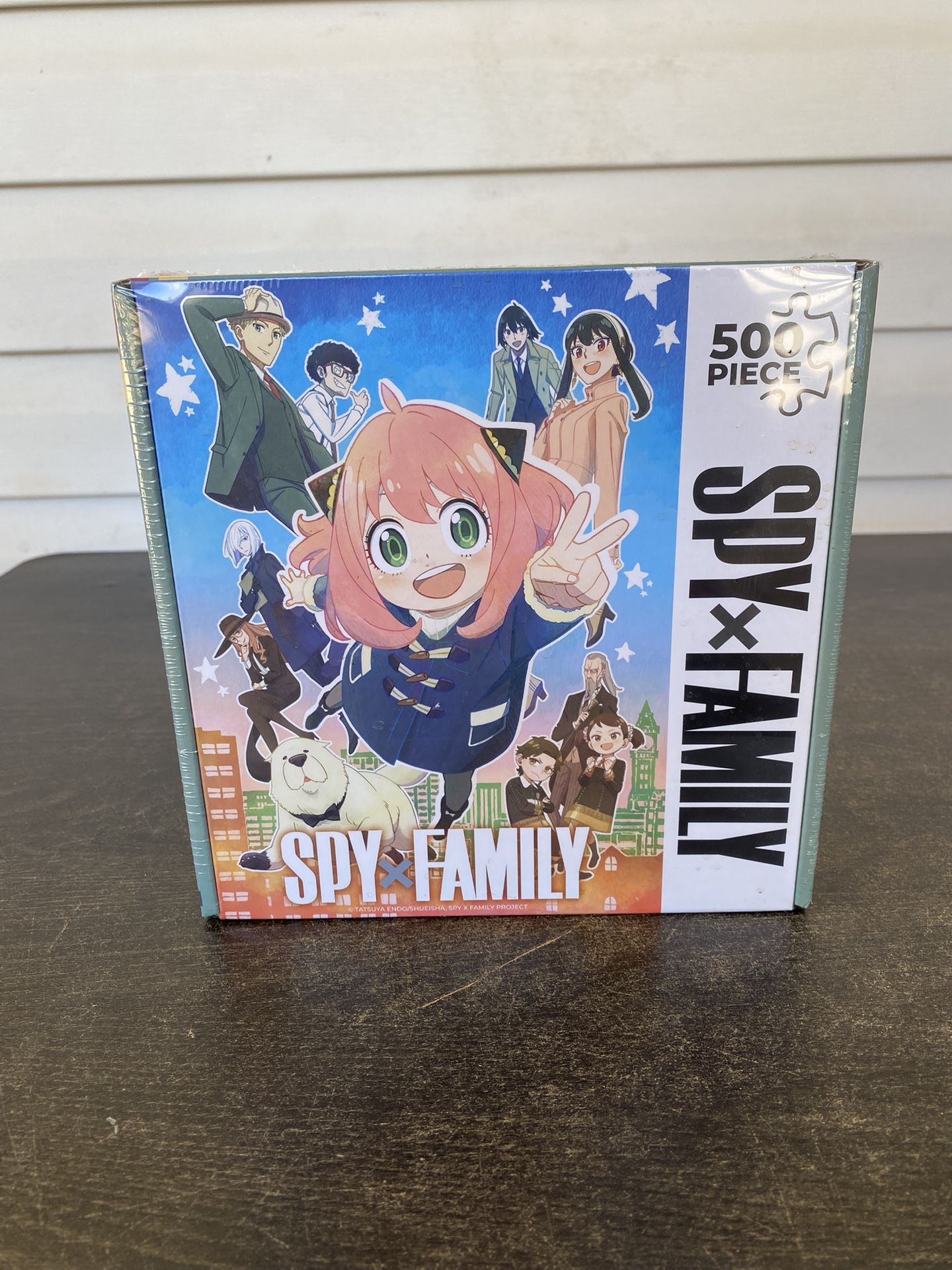 2023 SPY X FAMILY Anime 500 Piece Interlocking Jigsaw Puzzle 18"x24" NEW SEALED