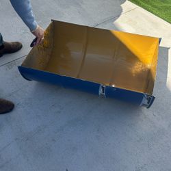 half metal barrel 55 galons