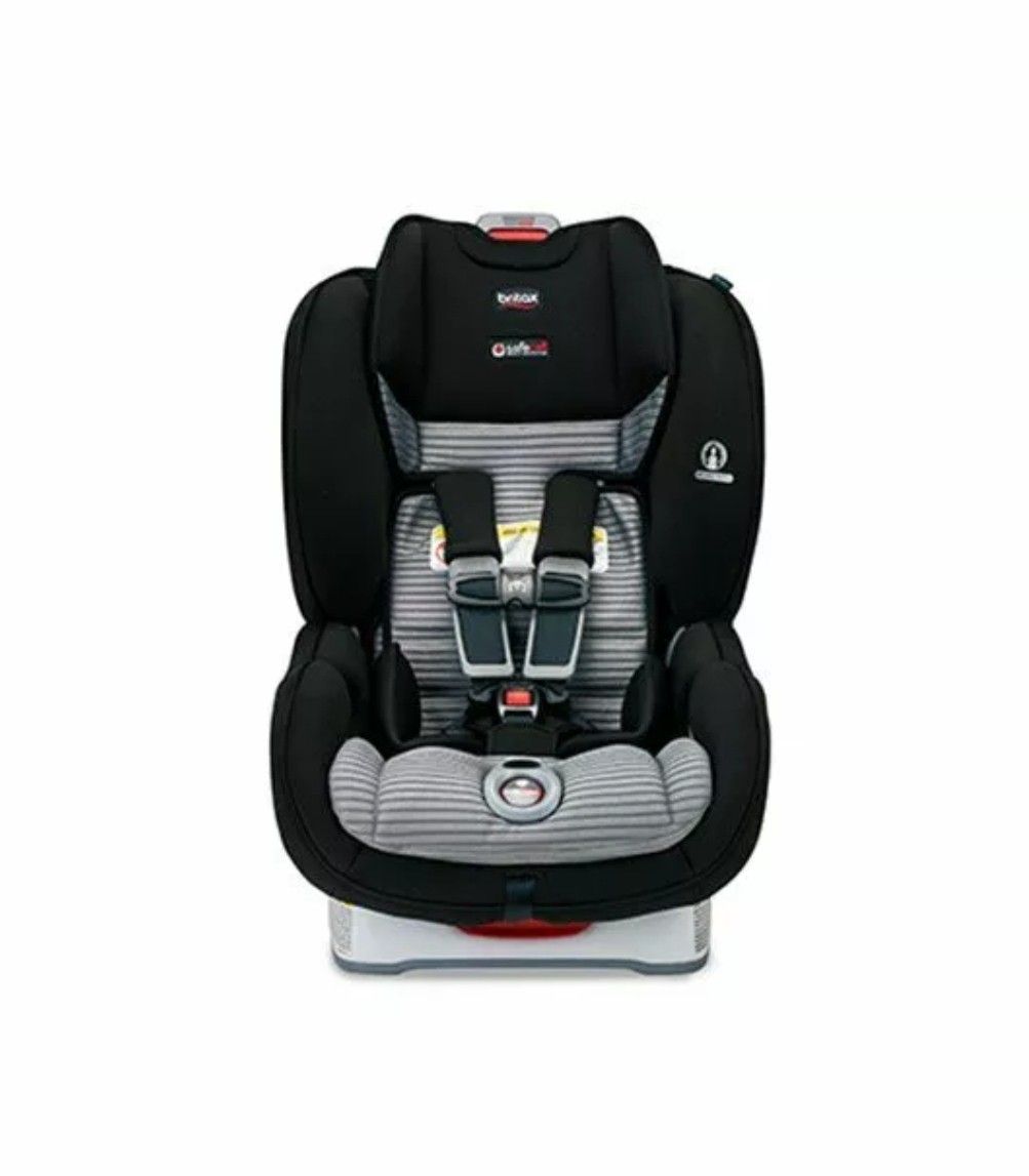 The Marathon ClickTight Convertible Car Seat  Black Grey Pin Stripe Tempo