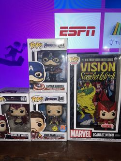 Naruto/ Marvel Funkos