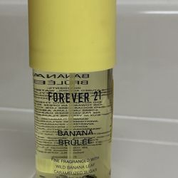 Forever 21 - Banana Brûlée Body Mist Spray - 8 oz - NEW