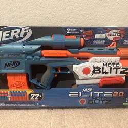 NERF Elite 2.0 Moto Blitz Toy Gun NEW