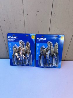 Kobalt 5 pc Pliers Set