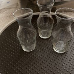 Princess House Small Decanters  