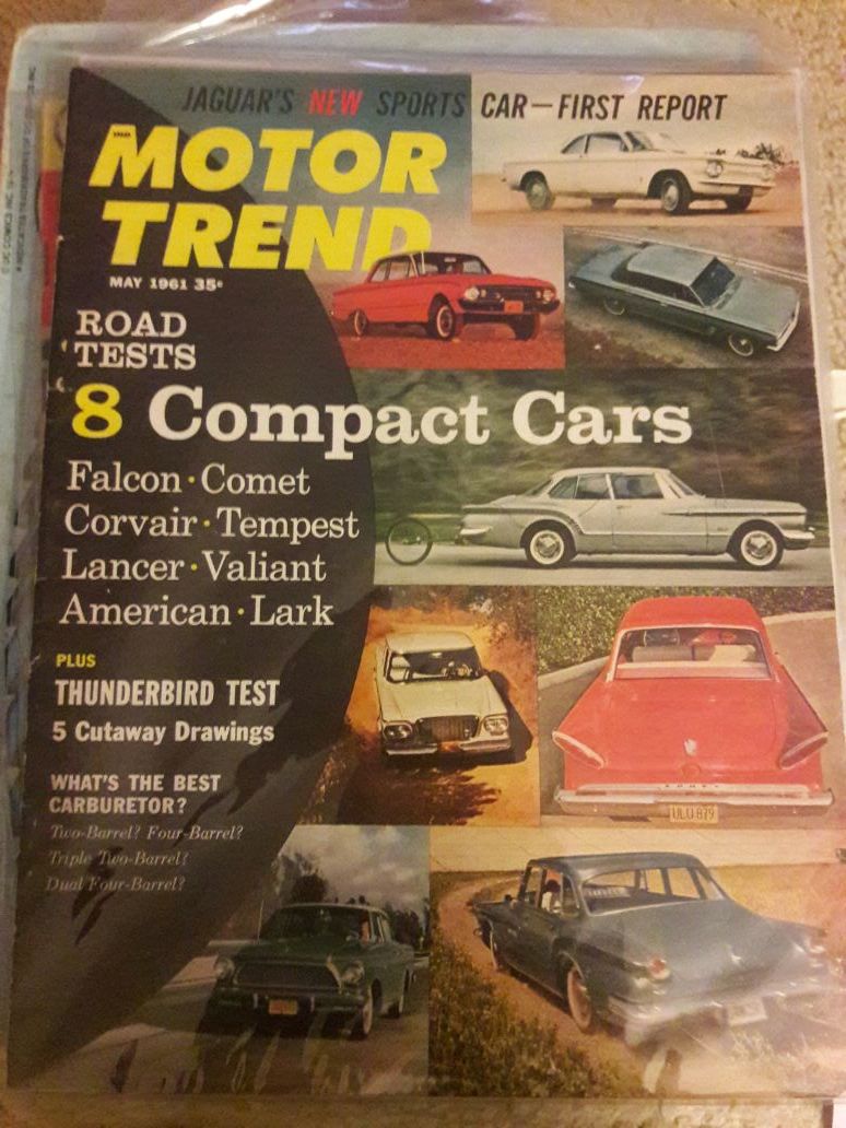 Vintage motor trend may 1961