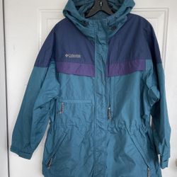 Columbia Vintage Parka Style Lightweight Jacket size S