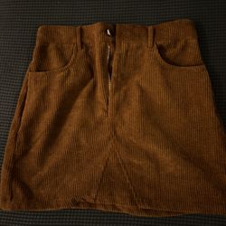 Corduroy Skirt 