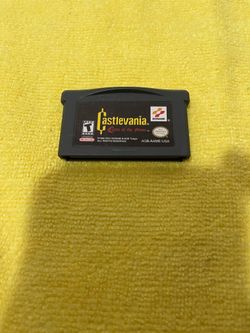 Castlevania circle of the moon gba Gameboy advance