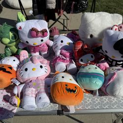 Hello Kitty Plushies