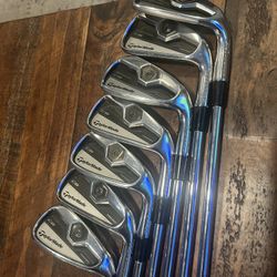 TaylorMade Tour Preferred CB Forged Irons (5-AW, Stiff Flex)