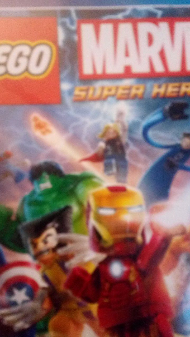 PS4 Lego marvel super heros 20$