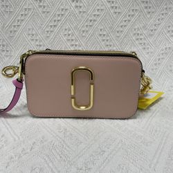 Marc Jacobs The Snapshot Crossbody Bag Rose Multi