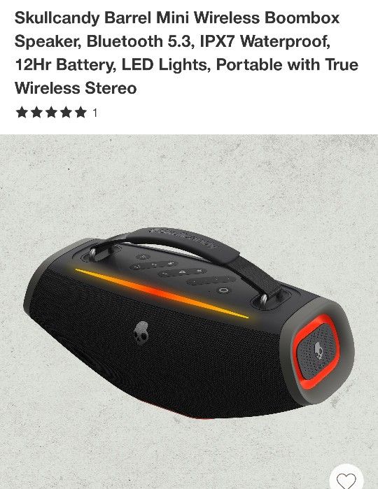 SKULLCANDY BARREL XT (WITH BOX)