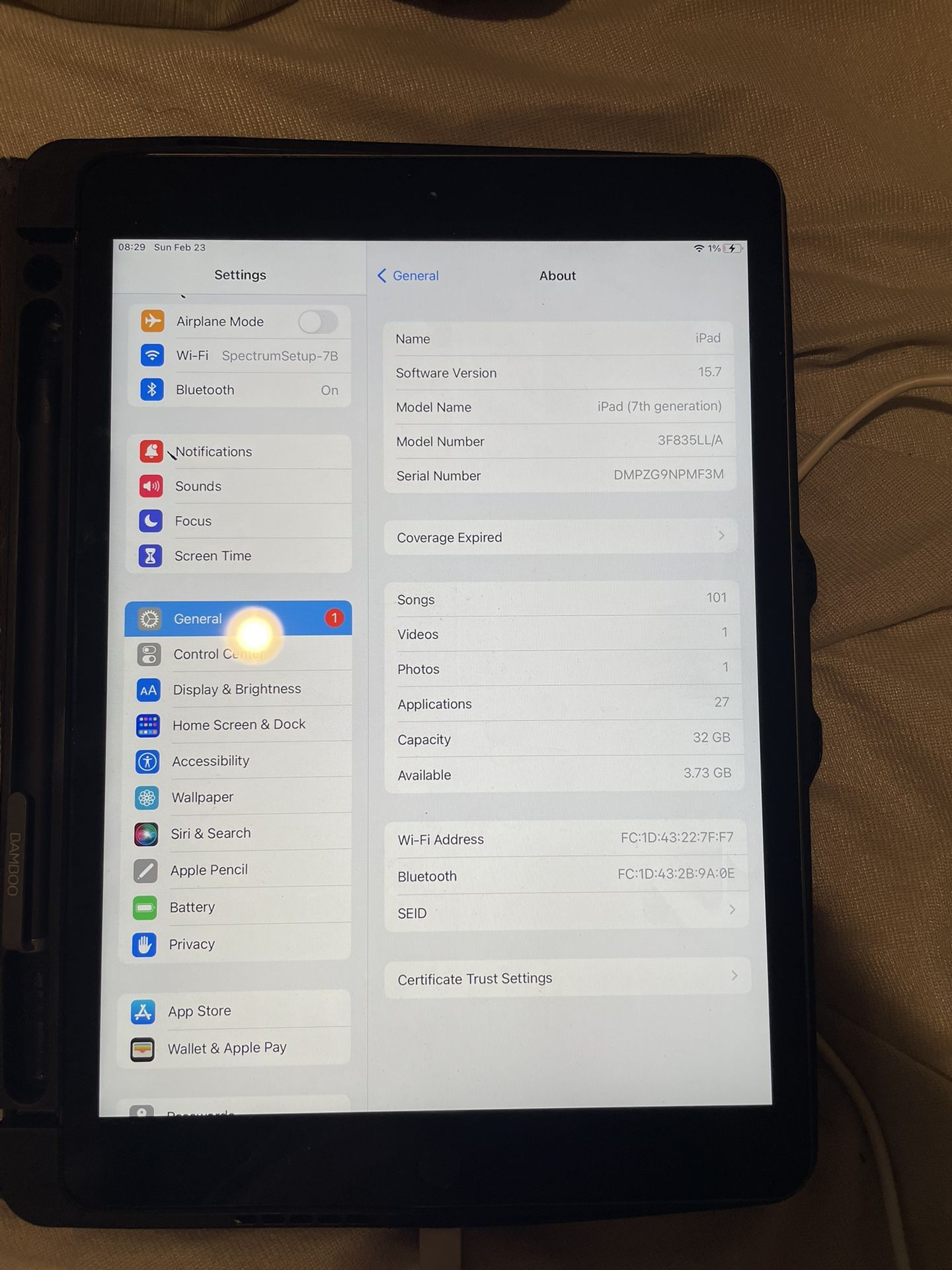 iPad 7th Gen
