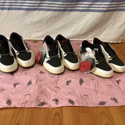 Jordan 1 Travis Scott Size 8/9.5/10