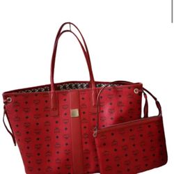 MCM Large Purse and Small Handbag