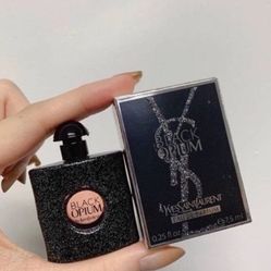 YSL Black Opium Womens Perfume EDP Mini Splash 7.5 ml / 0.25 oz last one