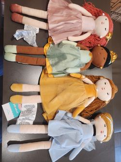 Pillowfort Princess Dolls