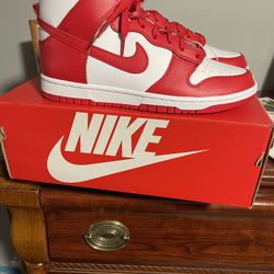 Nike University Red Dunk