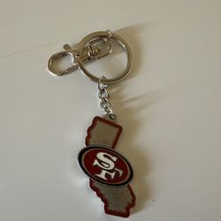 San Francisco 49ers Keychain 