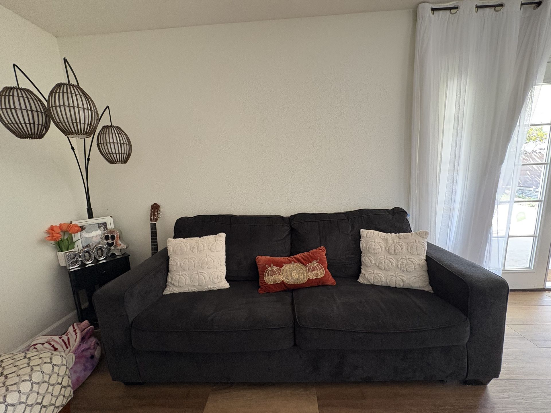 Sofa Bed Charcoal Grey