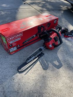 Craftsman clcs6016s 60v max cordless chainsaw deals