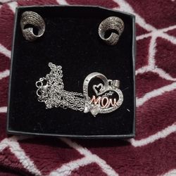 Earrings And Neckless For Mom 