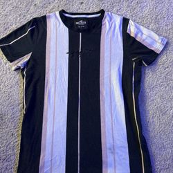 Hollister Multi Color 100% Cotton Tee