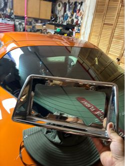 Corvette license plate