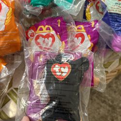 Multiple Super Rare New McDonald’s Teenie Beanie Babies #1-12 1998 Collection With Errors