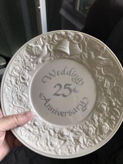25th Anniversary Plate