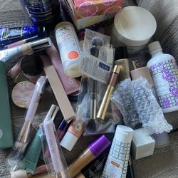Have Lots Of Make Up and Different Products 