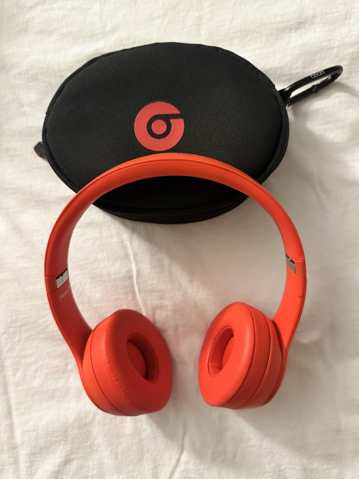 Beats Solo 3 Wireless On-Ear Headphones (Red)
