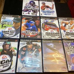 PlayStation 2 Games-10 Games