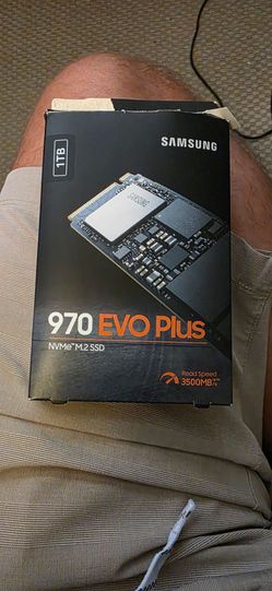 Open box never used Samsung 970 Evo Plus Ssd 500gb 250gb 1tb 2tb Nvme M.2 2280 Solid State