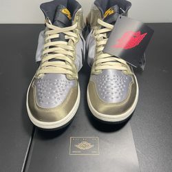 Air Jordan 1 High OG Utility "Neutral Olive" DO9327-200 Size 12.5 New with Box & Tote Bag