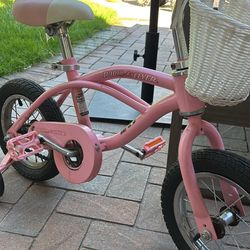 Radio Flyer PINK Bike With Training Wheels