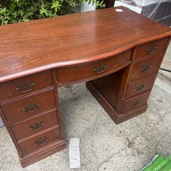 Wooden Desk (Cherry?)