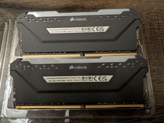 64gb Corsair Vengeance RGB DDR4 (2x32gb) 3200MHz RAM Kit