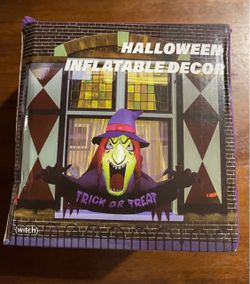 Halloween Witch Inflatable Decor