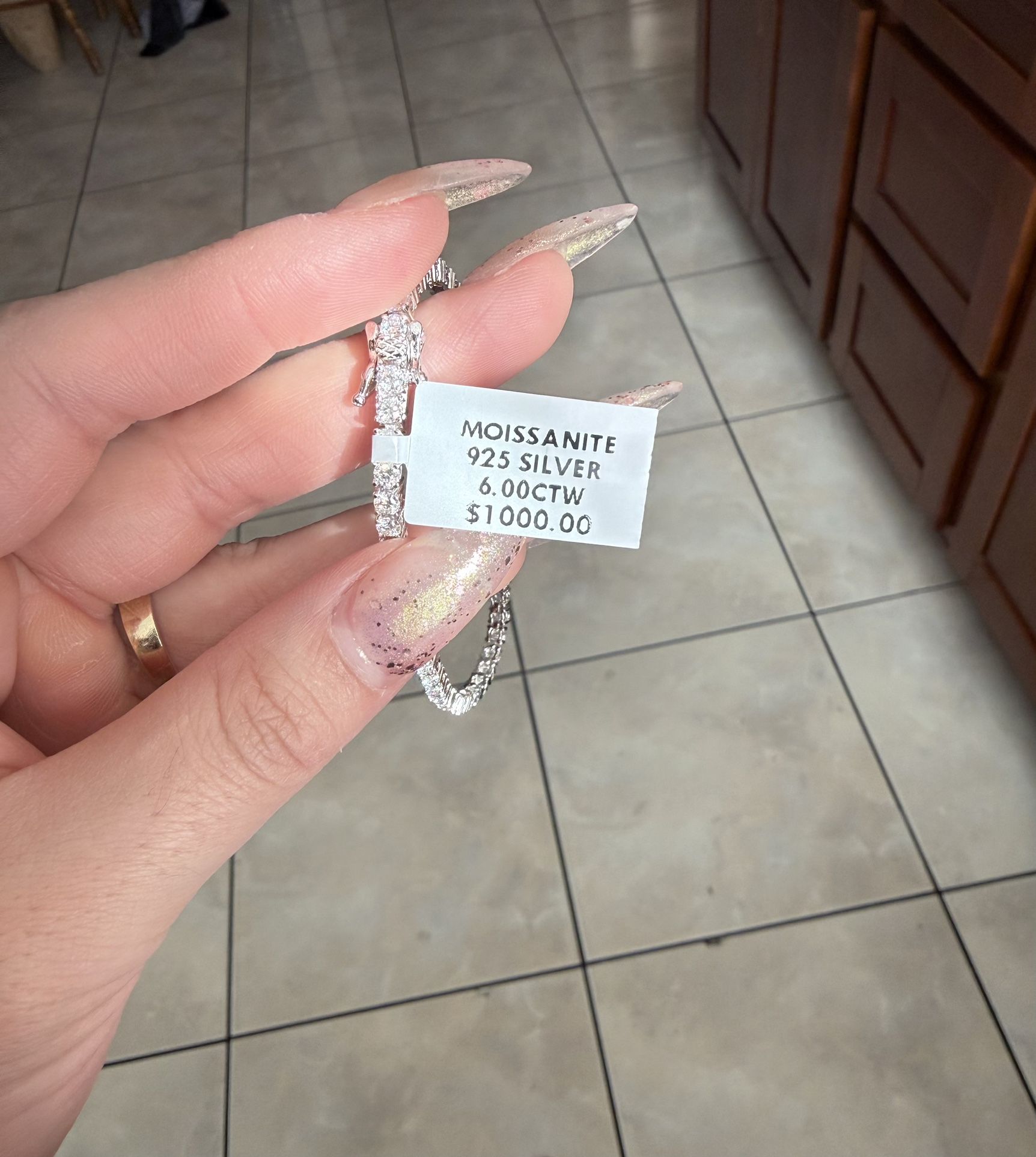 Moissanite Tennis Bracelet