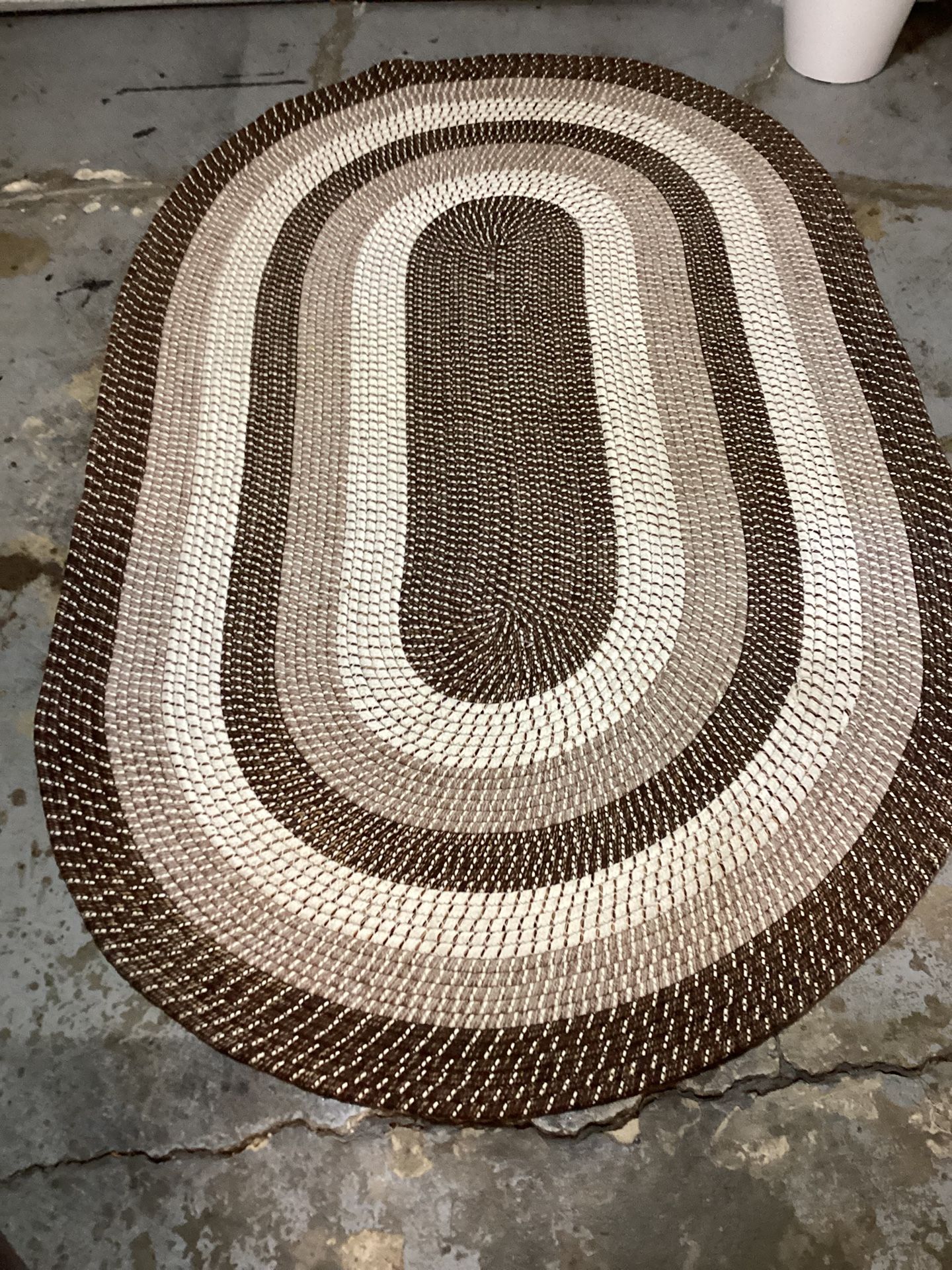 Wool Braided Rope Rug