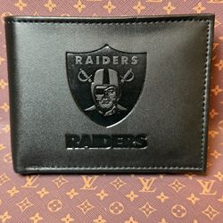 Las Vegas Raiders NFL Leather Bi-Fold Wallet