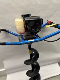 Land works gas auger