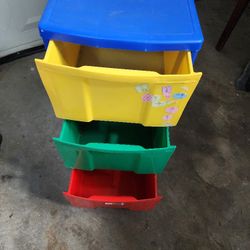 Little Boy Colorful Drawer