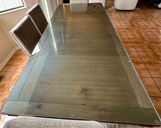 Table GLASS top