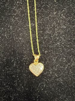 Gold necklace
