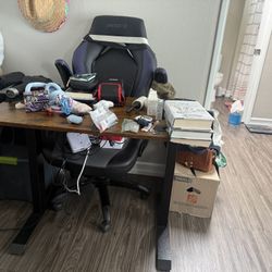 Standing Desk And Chair 